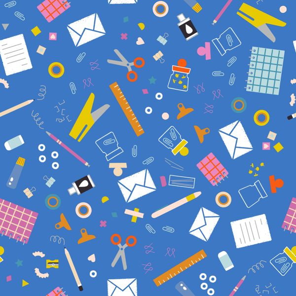 Moda Fabrics - Rashida Coleman Hale - Salutations - Tools in Lapis