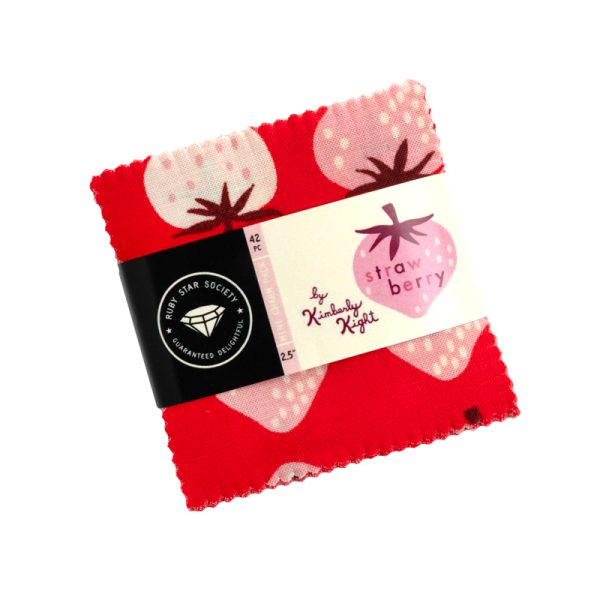 Ruby Star Society - Kimberly Kight - Strawberry - Mini Charm Pack (42-teilig)