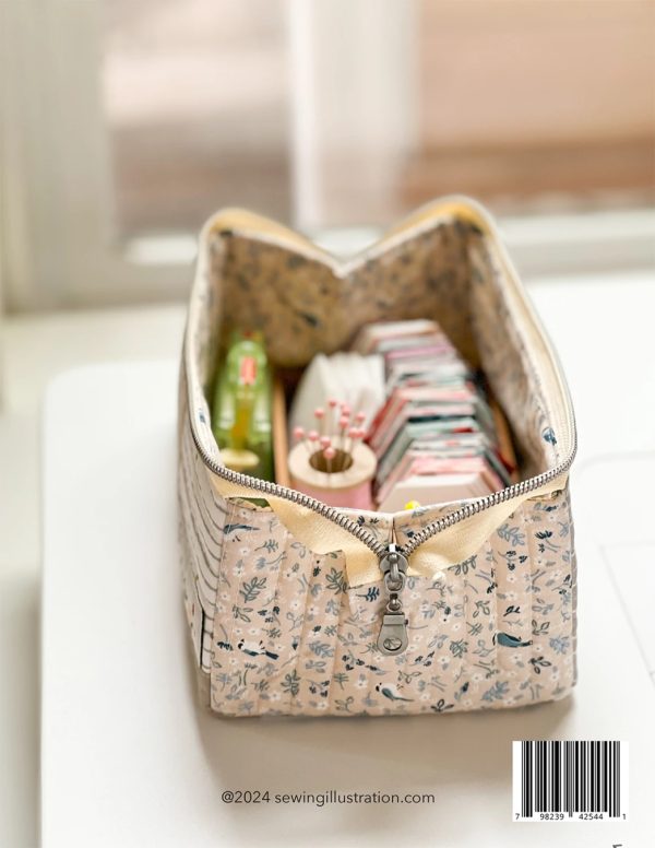 Schnittmuster Tasche "Open Up Box Pouch" von Sewing Illustration (englisch) – Bild 2