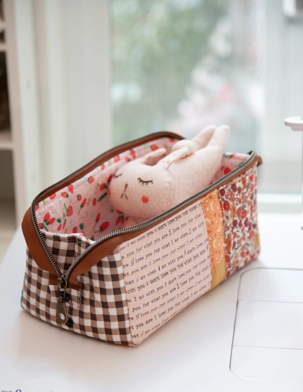Schnittmuster Tasche "Open Up Box Pouch" von Sewing Illustration (englisch) – Bild 4