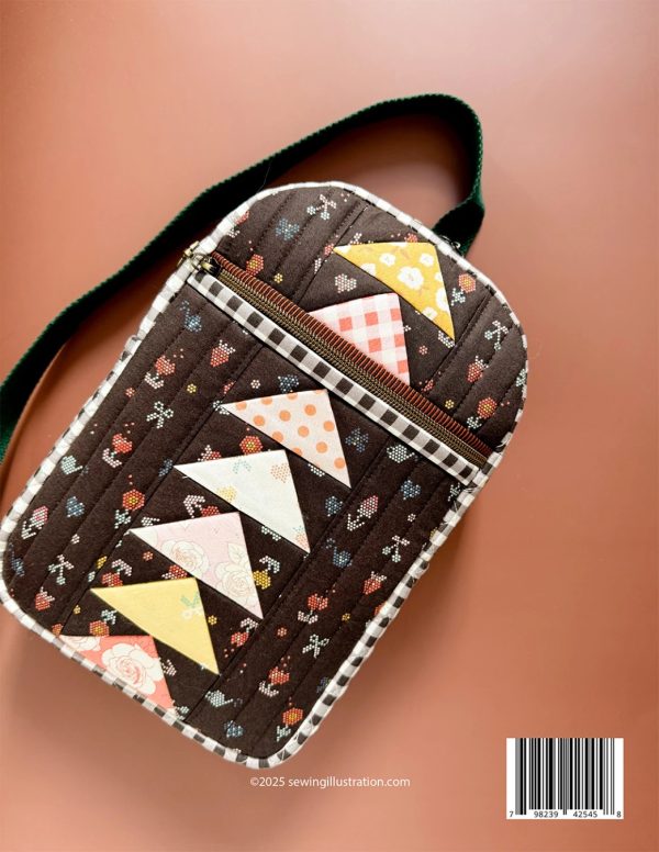 Schnittmuster Tasche "Weekend Sling Bag" von Sewing Illustration (englisch) – Bild 2