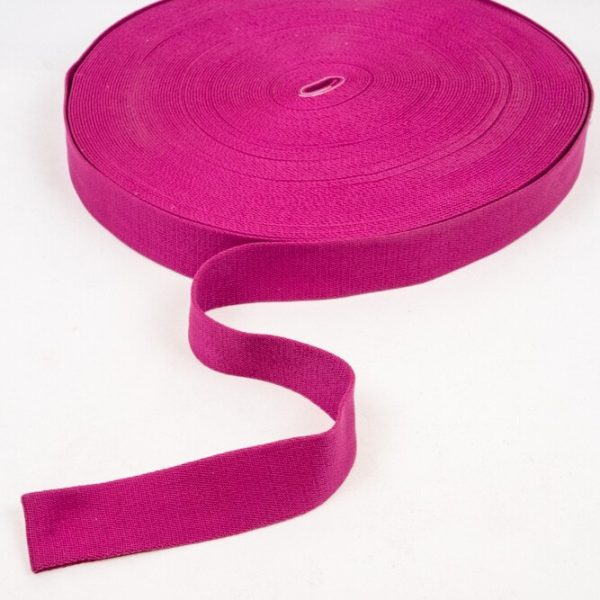 Gurtband 40mm "Diagonal" in Magenta