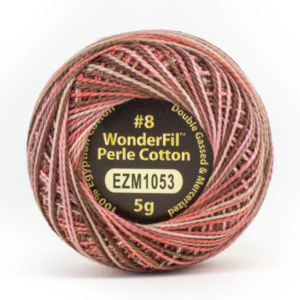 Wonderfil - Eleganza - 8wt - 1053 Strawberry Chocolate