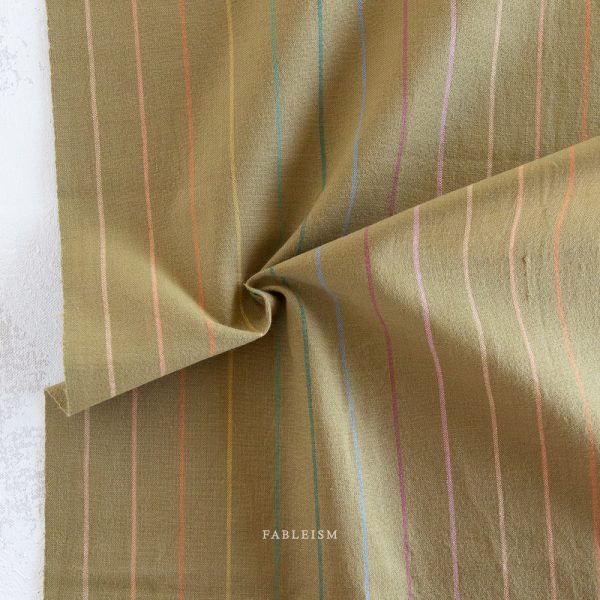 Fableism - Lucky Loom - Skinny Stripe in Clover (beidseitig nutzbar)