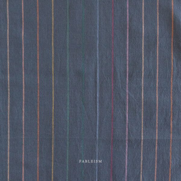 Fableism - Lucky Loom - Skinny Stripe in Dark Rainbow (beidseitig nutzbar) – Bild 5