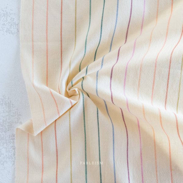 Fableism - Lucky Loom - Skinny Stripe in Rainbow (beidseitig nutzbar)