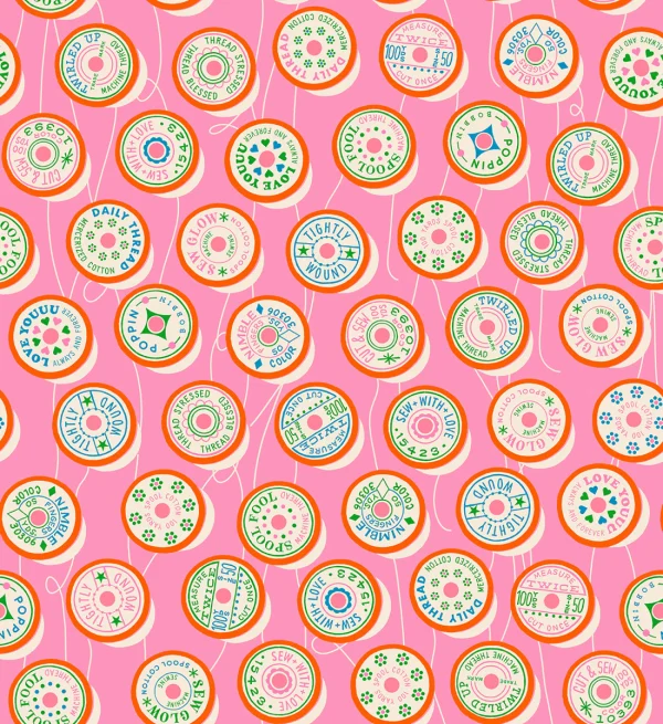 Vorverkauf - Ruby Star Society - Melody Miller - Trinketry - Spools in Flamingo
