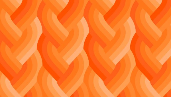 Vorverkauf - Moda Fabrics - Emily Van Hoff - Echo - Braid in Orange