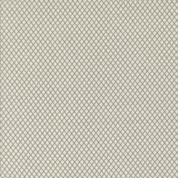 Moda Fabrics - Primitive Gatherings - Prairie Gatherings Flannel - Wire Mesh in Porcelain
