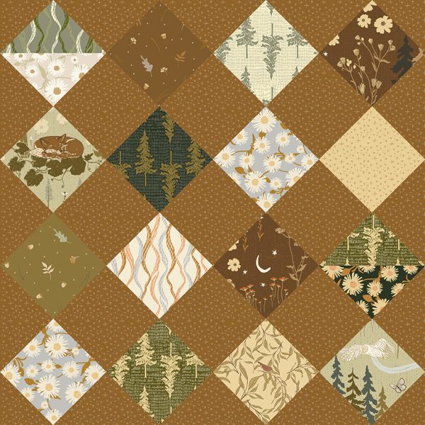 Windham Fabrics - Cassandra Zaniboni - Willow Bend  - Ponderosa in Ivory – Bild 2