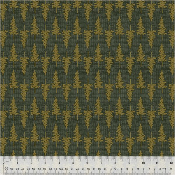 Windham Fabrics - Cassandra Zaniboni - Willow Bend  - Ponderosa in Midnight – Bild 7