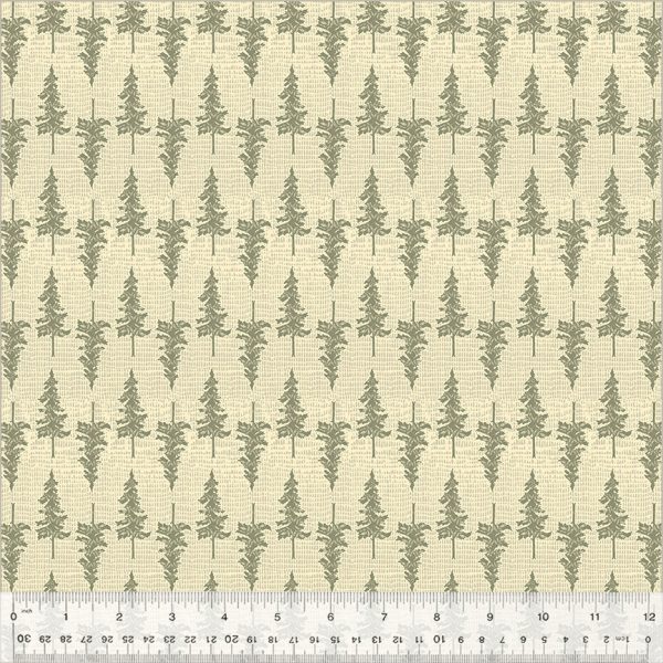 Windham Fabrics - Cassandra Zaniboni - Willow Bend  - Ponderosa in Ivory – Bild 7