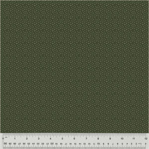 Windham Fabrics - Cassandra Zaniboni - Willow Bend  - Starburst in Midnight – Bild 7