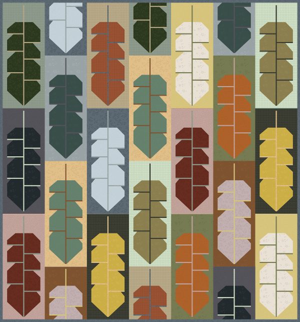 Windham Fabrics - Whistler Studios - Nature Study 2.0  - Basil – Bild 6