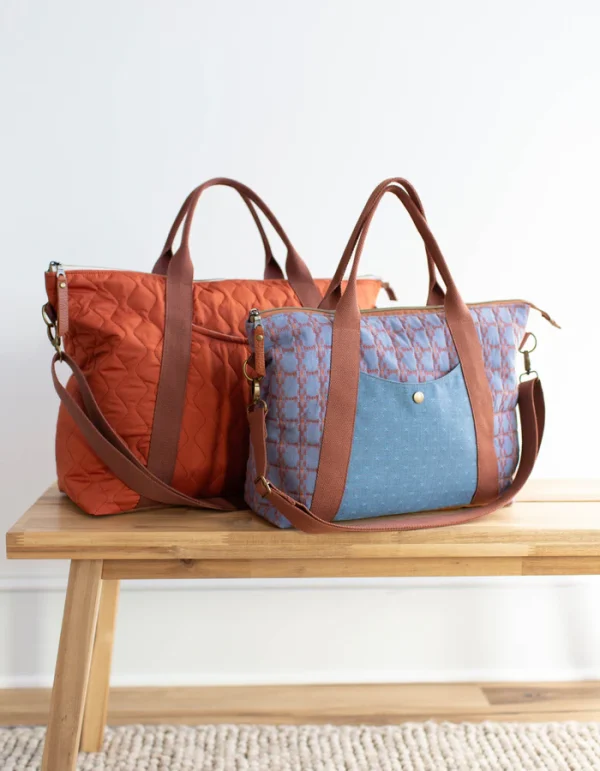Schnittmuster Tasche "Oxbow Tote" von Noodlehead (englisch)
