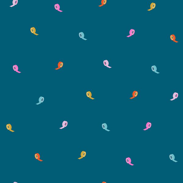 Ruby Star Society - Rashida Coleman Hale - Washi Plus - Roll With It in Teal