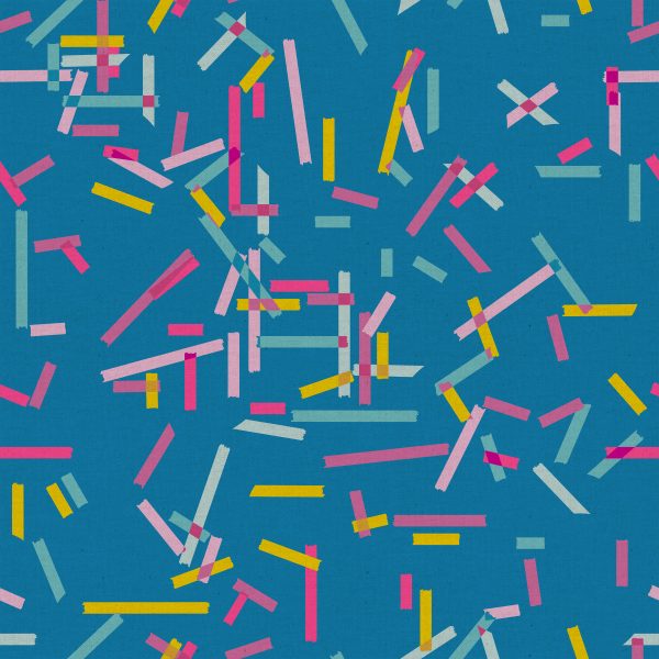 Ruby Star Society - Rashida Coleman Hale - Washi Plus - Washi Tape in Cerulean (Canvas)