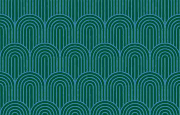 Ruby Star Society - Geometry - Hump Day in Jade (Canvas)