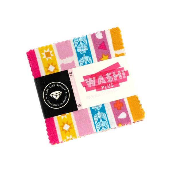 Ruby Star Society - Rashida Coleman Hale - Washi Plus - Mini Charm Pack (42-teilig)