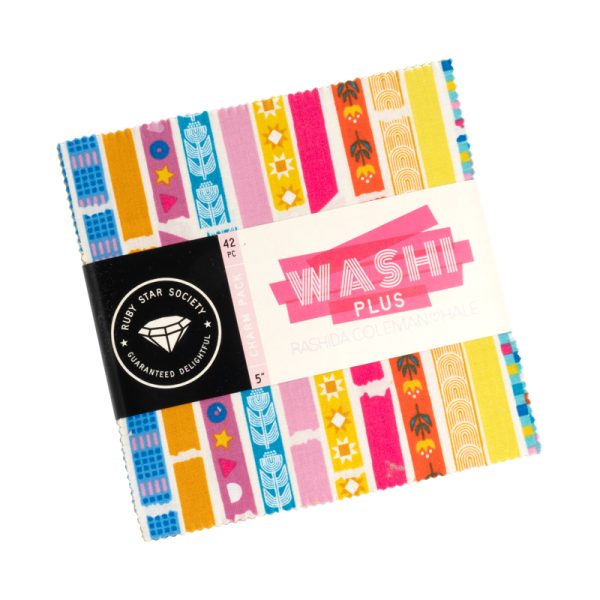 Ruby Star Society - Rashida Coleman Hale - Washi Plus - Charm Pack (42-teilig)