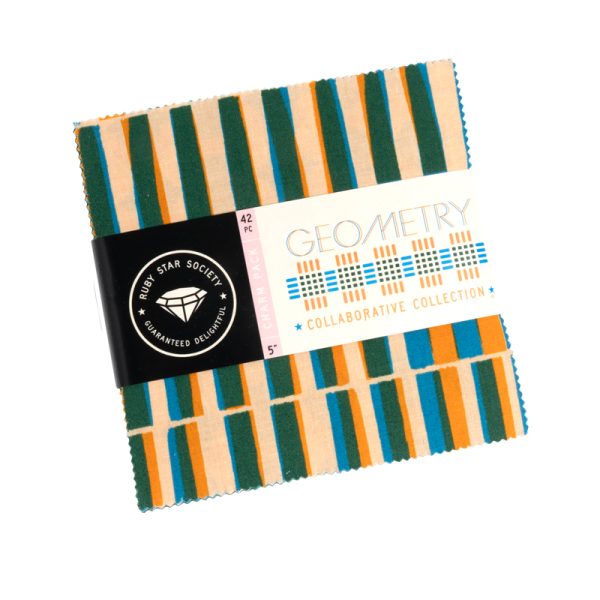 Ruby Star Society - Geometry - Charm Pack (42-teilig)