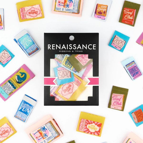 Webestiketten von Renaissance Ribbons Inc: Matchbook Makerie (8 Stück)