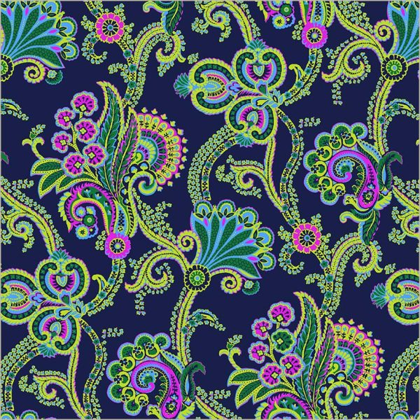 Windham Fabrics - Jennifer Paganelli - Sweet Talk - Natalie - Midnight