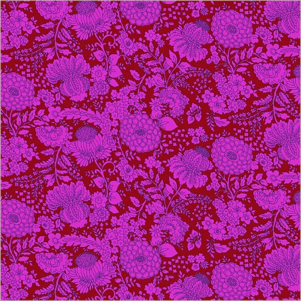 Windham Fabrics - Jennifer Paganelli - Sweet Talk - Kim - Crimson