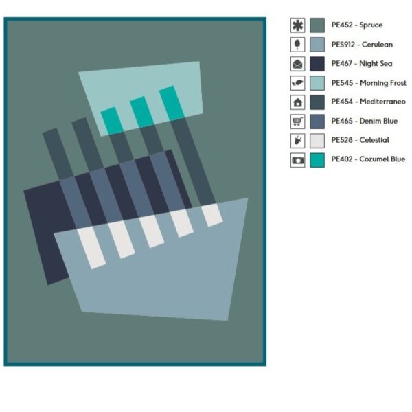 Kazimir Kissen Kit – Nordic Dusk – Bild 2