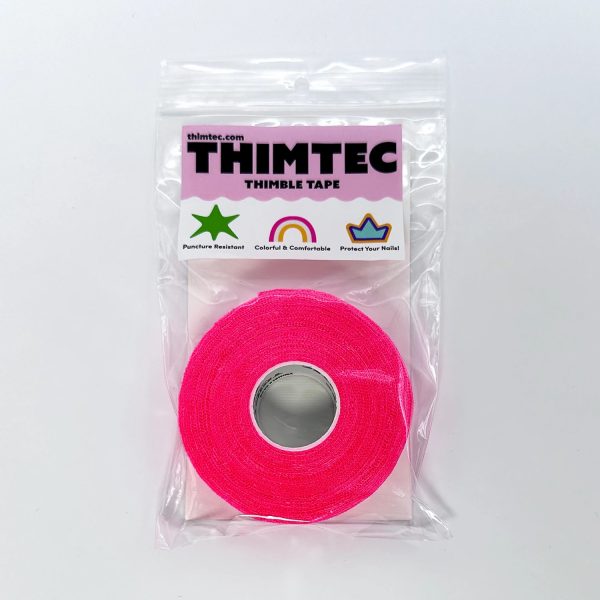 Thimtec Thimble Tape in Neon Flamingo