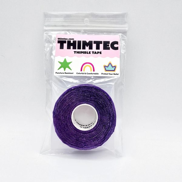 Thimtec Thimble Tape in Purple Dragon