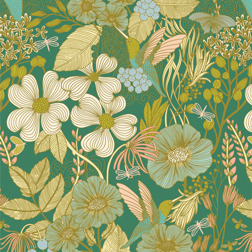 Art Gallery Fabrics - Katie O'Shea - Stillwater - Stillwater in Sunrise (Rayon/Viskose)