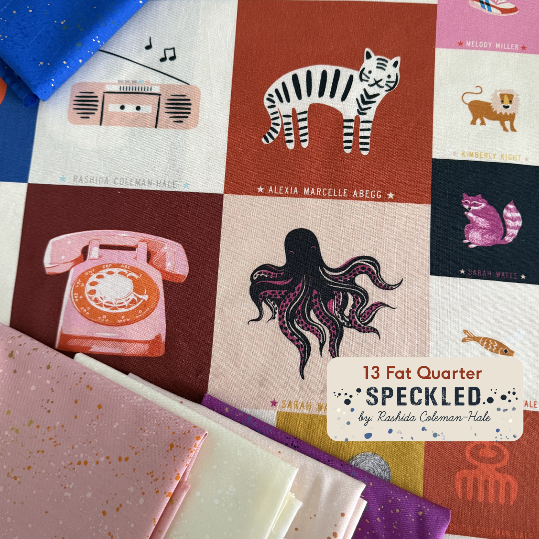 Vorverkauf - Ruby Star Society - Ten Years of Magic Panel - passendes Fat Quarter Set (13 Farben) – Bild 5