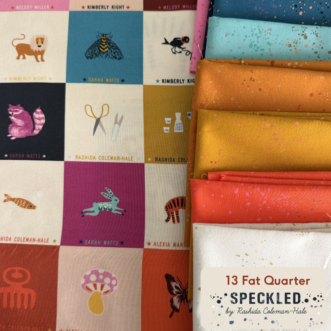 Vorverkauf - Ruby Star Society - Ten Years of Magic Panel - passendes Fat Quarter Set (13 Farben) – Bild 3